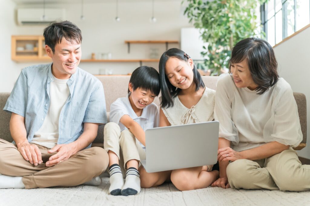 家族の場合